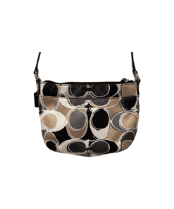 Alternative view of Coach Abstract Signature Print Satin Y2K